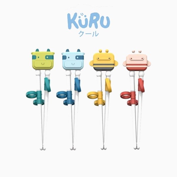 KURU Kids Learning Chopstick Sumpit Belajar Bayi Anak Premium CS1