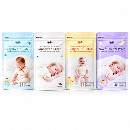 KURU Herbal Baby Patch Bayi & Anak – Plester Perlindungan Anak