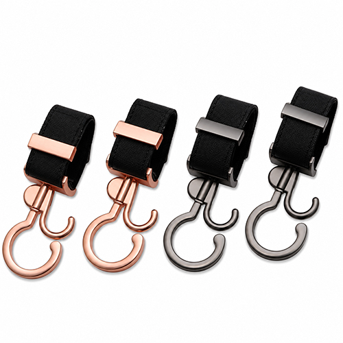 KURU On The Go Metal Stroller Hook Clips | Gantungan Stroller Hooks Premium 2 pcs